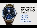 The Orient Banbino Killer - Citizen C7 Crystal Seven NH8390