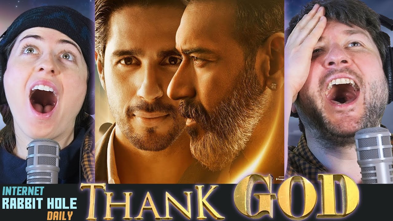 Thank God TRAILER REACTION! | Ajay Devgn, Sidharth Malhotra, Rakul | Indra Kumar | Bhushan Kumar