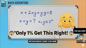 "Only 1% Can Solve This EXPONENT Challenge! (Are You Smarter Than a 9th Grader?)"