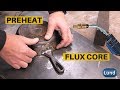 Cast Iron Welding Repair using Flux Core Wire