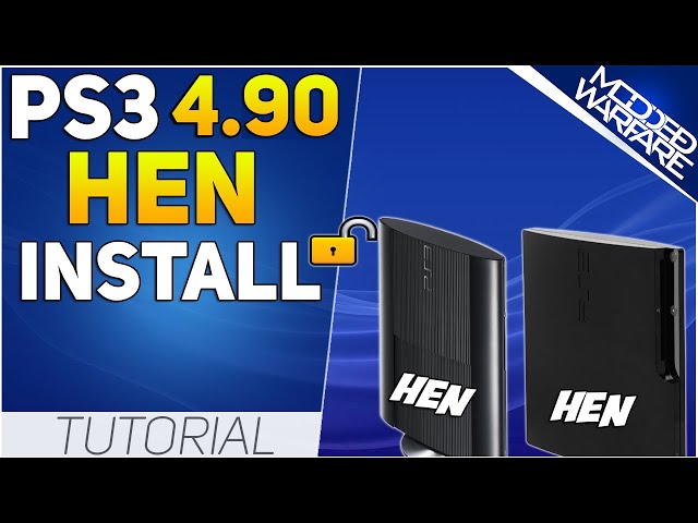 PS3 - Exploiting 4.90 OFW (Installing CFW & Running PS3HEN) Flash Writer /  PS3HEN now supporting 4.90 FW