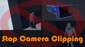 How To Stop Camera Clipping Through Walls /Objects - Unreal Engine 4 Tutorial
