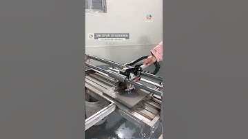 Cắt đá hoa cương dễ dàng bằng máy cắt gạch xinkai z2s công quất 2800w