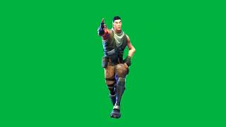 Fortnite default dance Green Screen