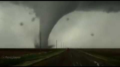 Tornado at Dodge City, KS 24th May 2016