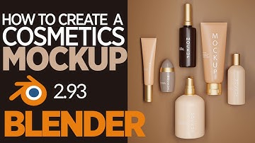 3D Product Mockup | How to Create A Mockup in Blender | | 3d Cosmetic Mockup | | 3D Mockup Tutorial