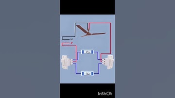Two way switch se ceiling fan wiring#electrical#shorts