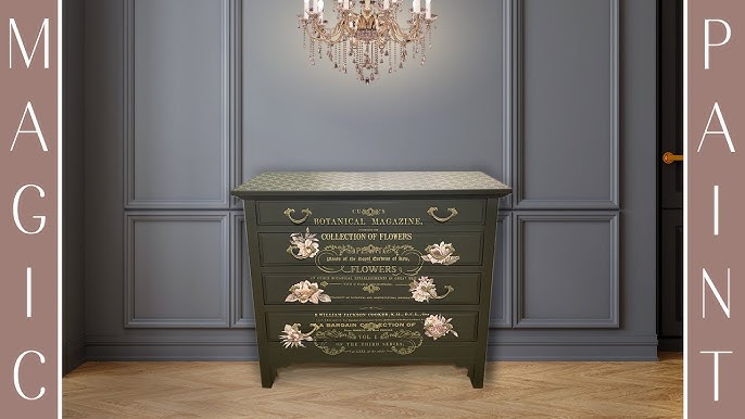 VERNICIARE RINNOVARE UN MOBILE SENZA CARTEGGIARE CON CHALK PAINT TECNICA  SHABBY Alex Crochet 