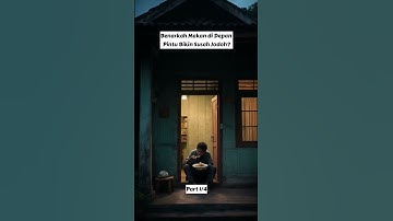 Makan di depan pintu, jodoh terhalang!