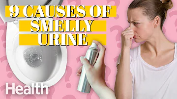 How do you describe the smell of urine?