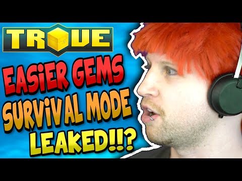 TROVE CONTENT LEAKED!! | NEW SURVIVAL MODE "SHADOW LABYRINTH", EASY GEM AUGMENTS & MORE!!!?