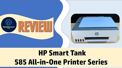 HP Smart Tank 5000 | 5101 | 5103 | 581 | 585 | 540 Printer Series