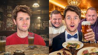 Comida de pub barata vs. cara