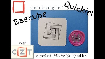 Baecube | Zentangle® Quickie