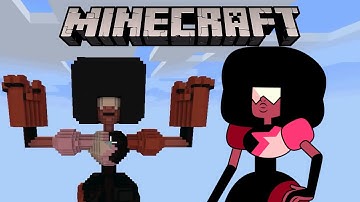 Minecraft Steven Universe Garnet Statue