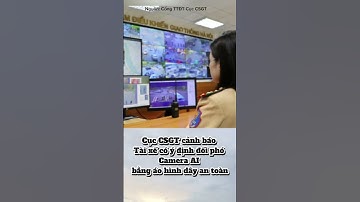Cục CSGT cảnh báo tài xế có ý định đối phó camera AI bằng áo hình dây an toàn #tintuc #news #drakoh