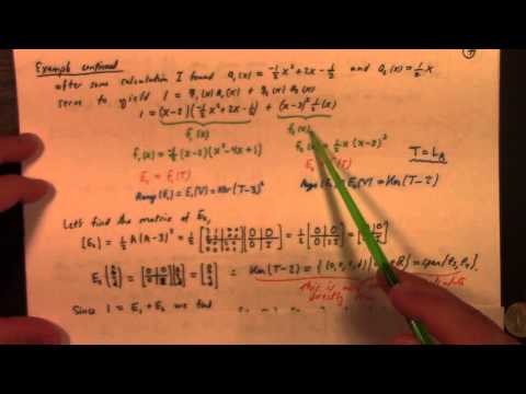 Linear Algebra: E.M.L.