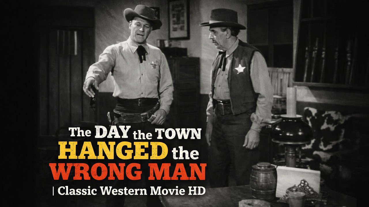The Day the Town Hanged the Wrong Man | Classic Western Movie HD