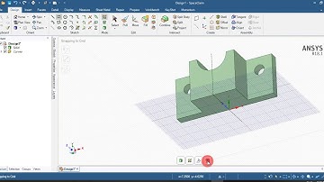ANSYS-SPACECLAIM TRAINING TUTORIAL 1