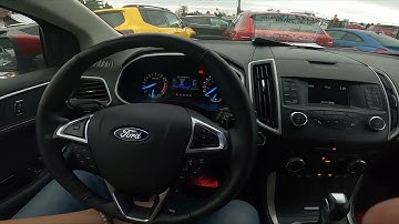 How to Find Odometer on Speedometer Display in Ford Edge II ( 2015 – 2020 )  | Find Mileage