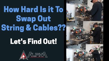 How Hard Is It To Swap Out String And Cables on A Compound Bow