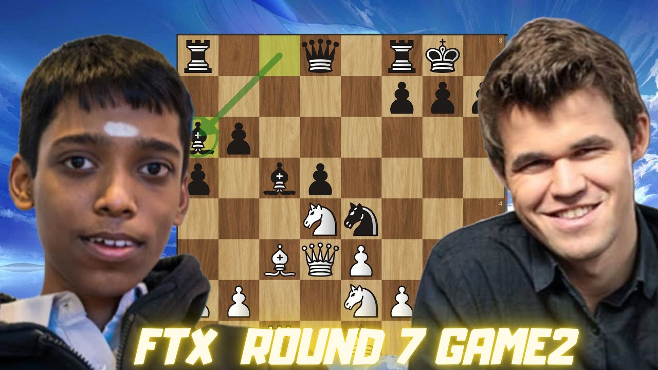 FTX Crypto Cup: Praggnanandhaa beats Carlsen in final round but