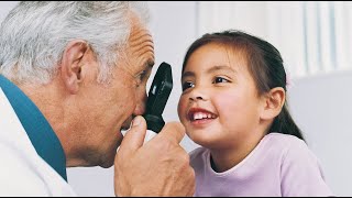 What happens during a kid's eye exam?