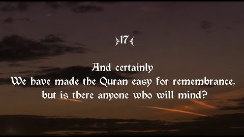54 Surah Al Qamar سورة القمر‎ (The Moon) by Abdul Basit Abdus Samad  -  Mohammad Habib Shakir