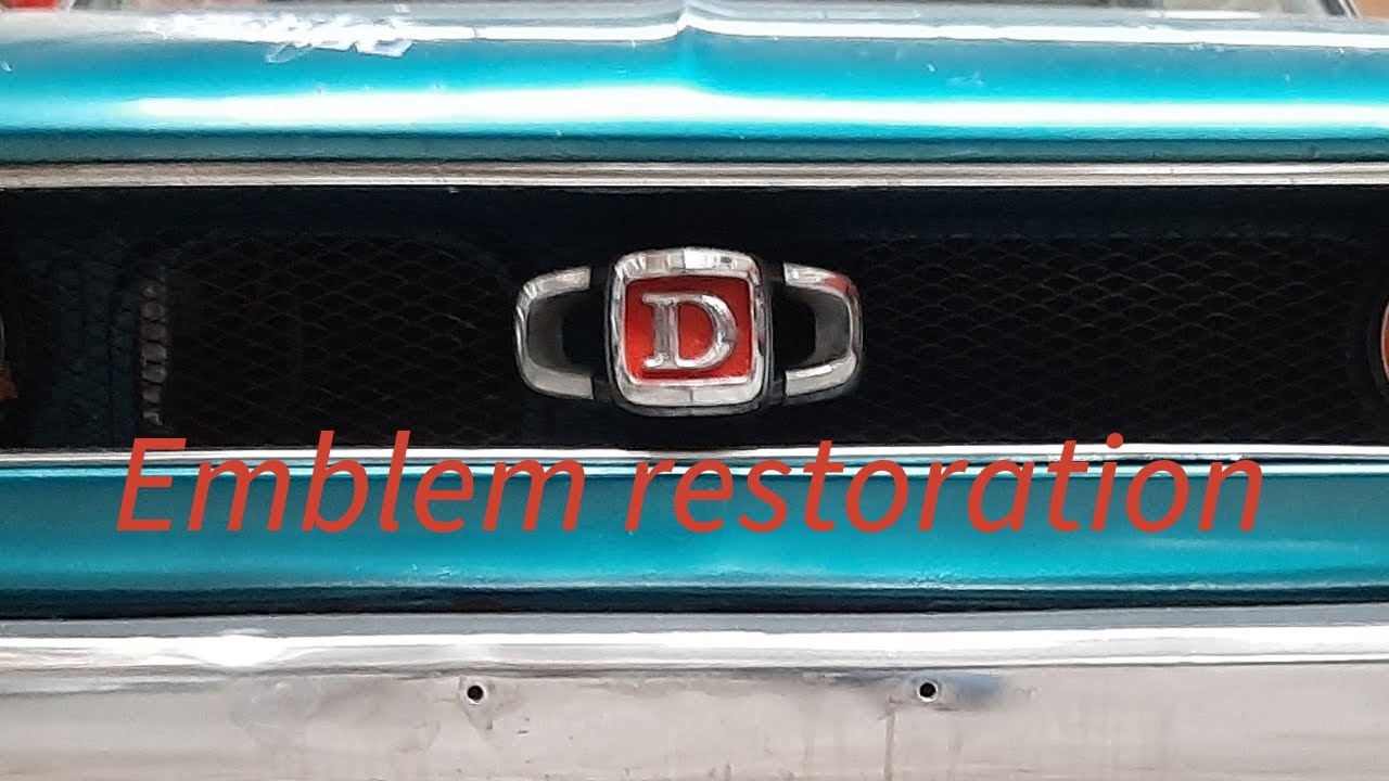 Datsun 100A/Cherry emblem restoration