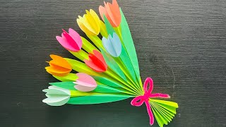 Paper flower bouquet for Mother’s day | Mother’s day gift ideas