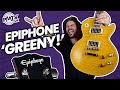 Epiphone greeny 1959 les paul  recreating of one of the most famous guitars in the world