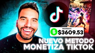 Como MONETIZAR TikTok para Ganar Dinero subiendo Videos (Nuevo Método) Creativity Program