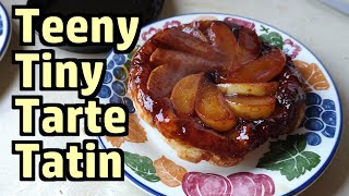 Teeny Tiny Tarte Tatin - Cooking in the Mini Cast Iron Pan