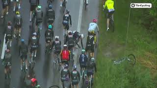 Pro Rider LAUNCHED in Brutal Giro Crash – Stage 16 Carnage!