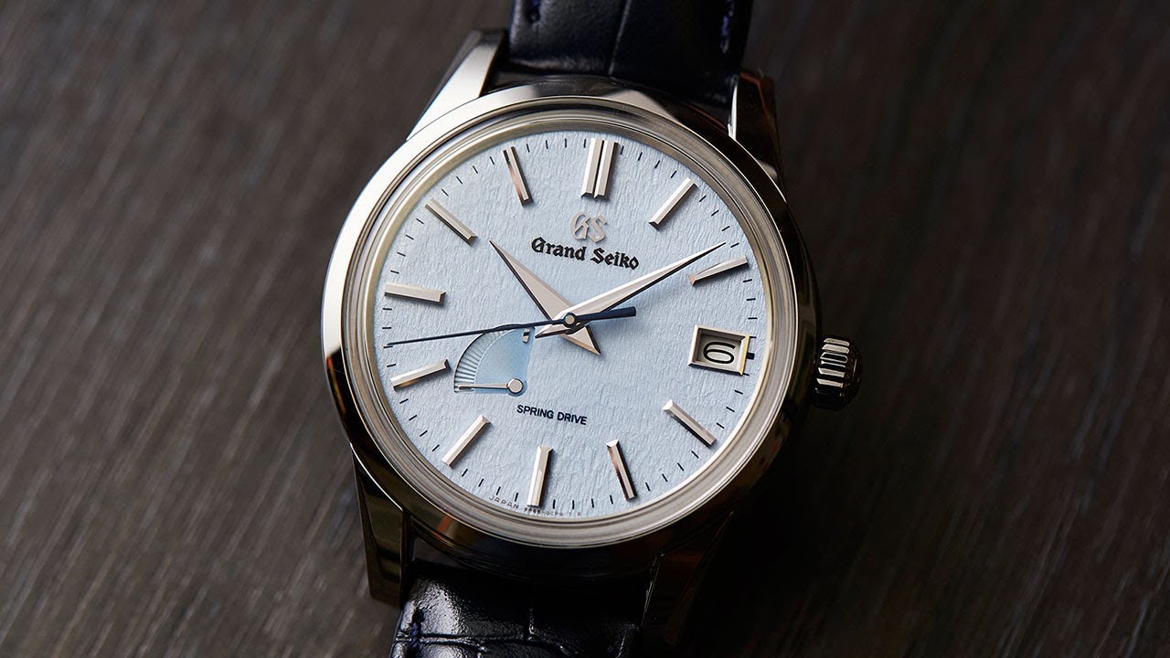 Grand Seiko's “Snowflake blue” SBGA407 Review | Time & Tide - YouTube