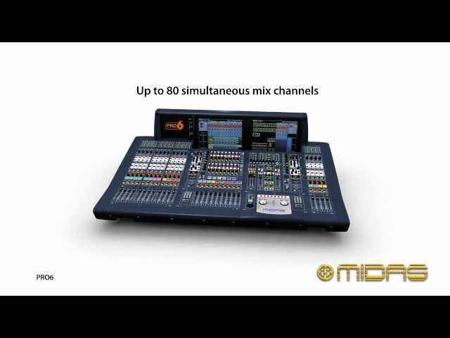 Цифрвой микшерный пульт MIDAS PRO6CCIP