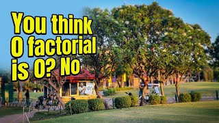 How to Prove Factorial Zero Equals One in 5 Minutes👌#FactorialZero #MathProofs #0Factorial #viral