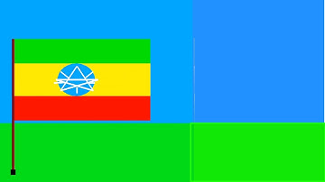 Drawing Flag of Ethiopia using OpenGL C++ Computer Graphics | Computer Graphics OpenGL C++
