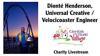 20 Minutes with Dionté Henderson - Universal Creative / Velocicoaster Lead Engineer