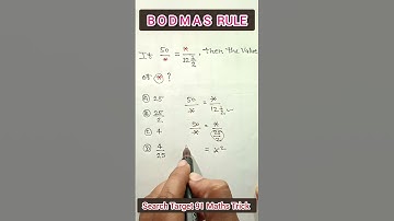 BODMAS Rule | maths simplification | simplification tricks | bodmas ke niyam #ssc