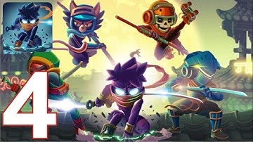 Ninja Dash - Gameplay Walkthrough Part 4 - World 2 Level 3-7 (iOS, Android)