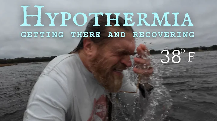 testing hypothermia recovery kit after 38F Polar Plunge