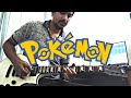 Pokemon theme  electric guitar cover by amol chavan