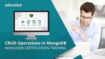 Crud Operations In MongoDB | MongoDB CRUD Operations With Examples | MongoDB Training | Edureka