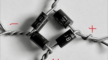 How To Make A Bridge Rectifire Circuit ll How Yo Make A Bridge Rectifire Ac and Dc Very easily ll