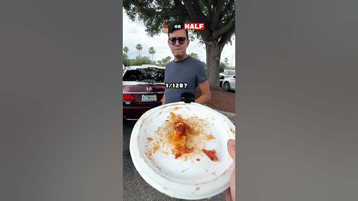 Would You Eat 1/1024 of a Costco Pizza Slice?