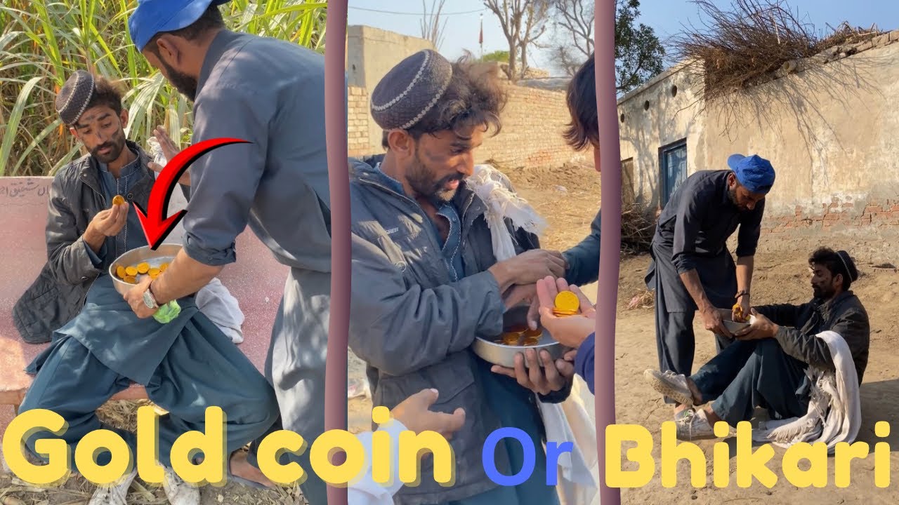 Gold coin or bhikari -funny video#rusticcomedyzone