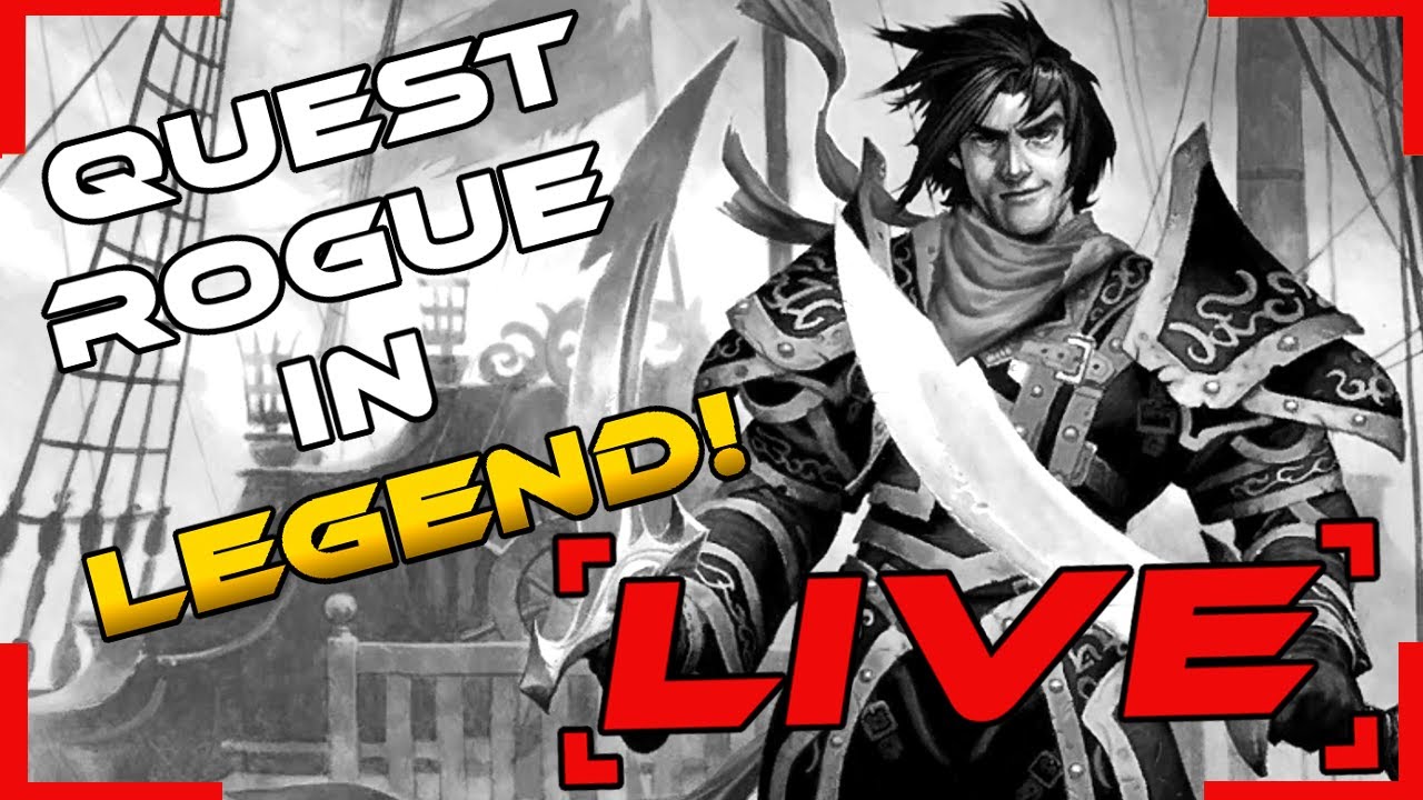 Quest Rogue All Night Live! - Voyage To The Sunken City - Hearthstone 2022