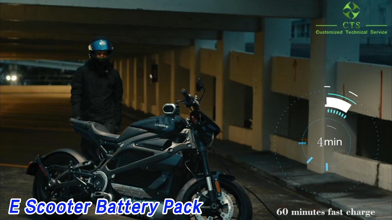 Rechargeable E Scooter Battery Pack Li - Ion Fast Charging Strong Power