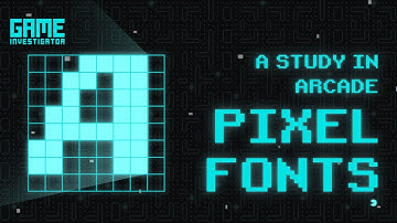A Study in Arcade Pixel Fonts